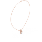 Cushion Cut Solitaire Diamond Pendant