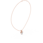 Heart Shape Solitaire Diamond Pendant