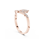 Leaf Lab Grown Diamond Ring