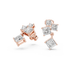 Cascade Lab Grown Diamond Drop Earring