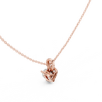 Heart Shape Solitaire Diamond Pendant
