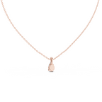 Pear Cut Solitaire Lab Grown Diamond Pendant