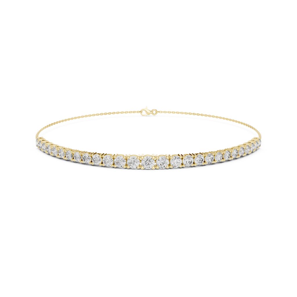 Delicate Lab Grown Diamond Chain Bracelet