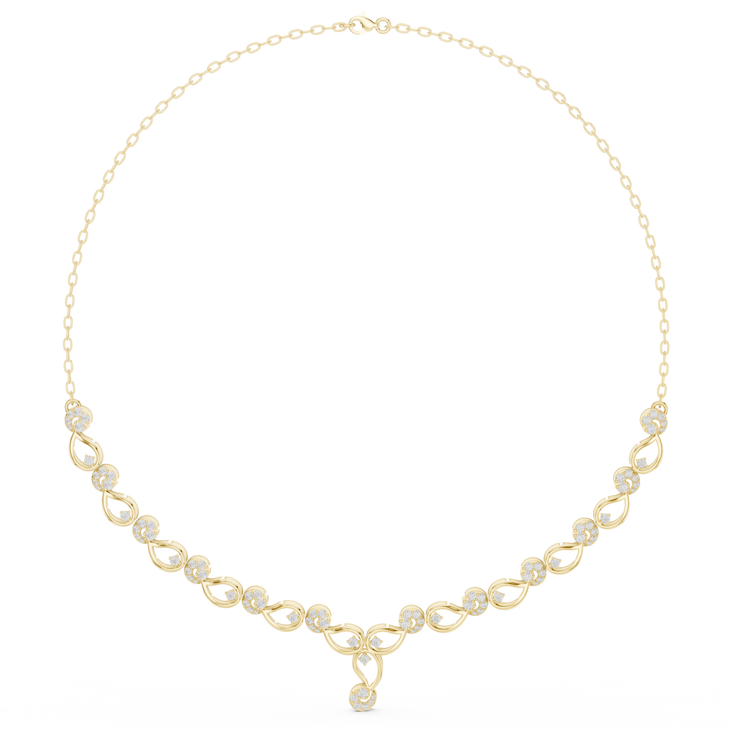 Infinity Drop Lab Grown Diamond Necklace