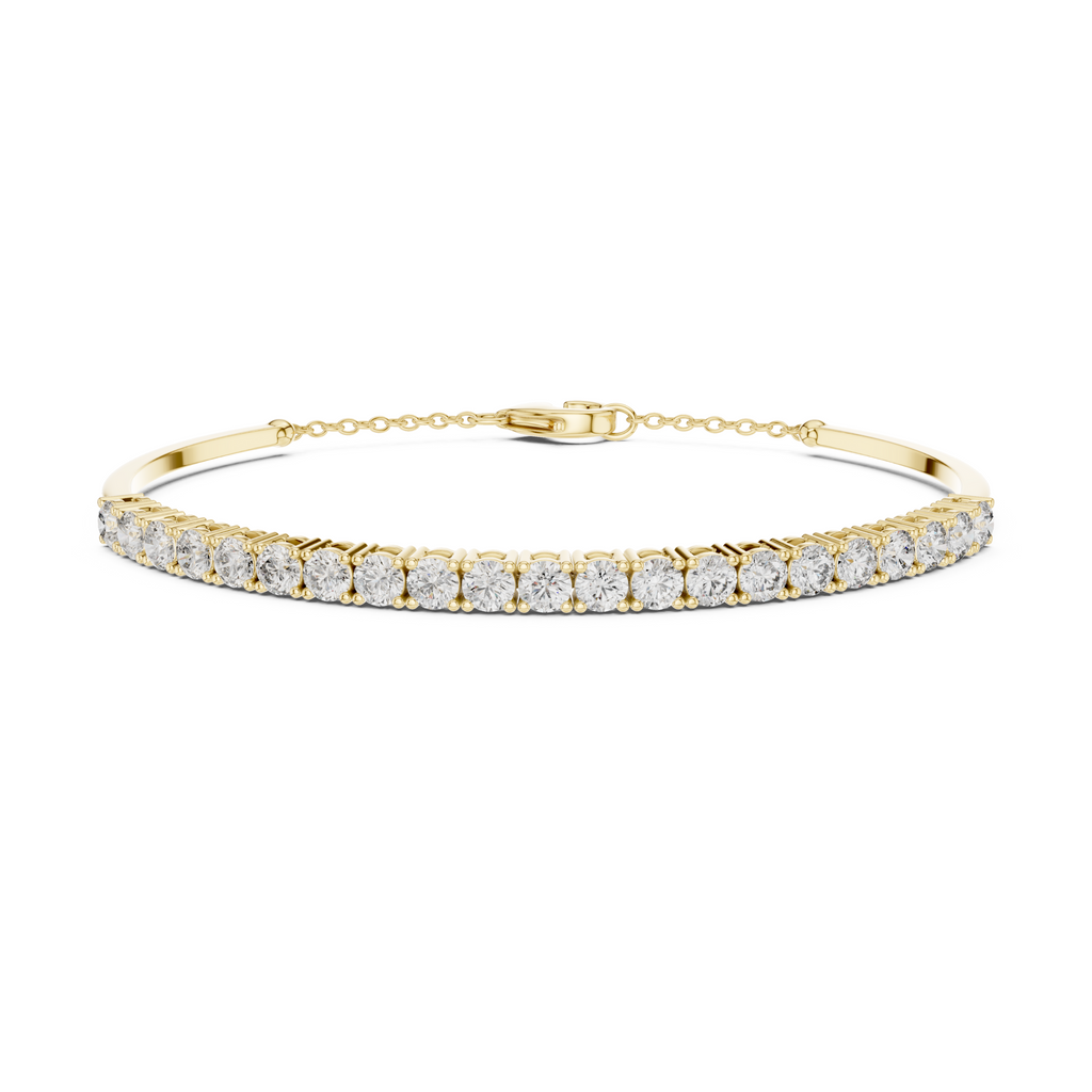 Elegant Lab Grown Diamond Chain Bracelet