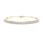 Elegant Lab Grown Diamond Chain Bracelet
