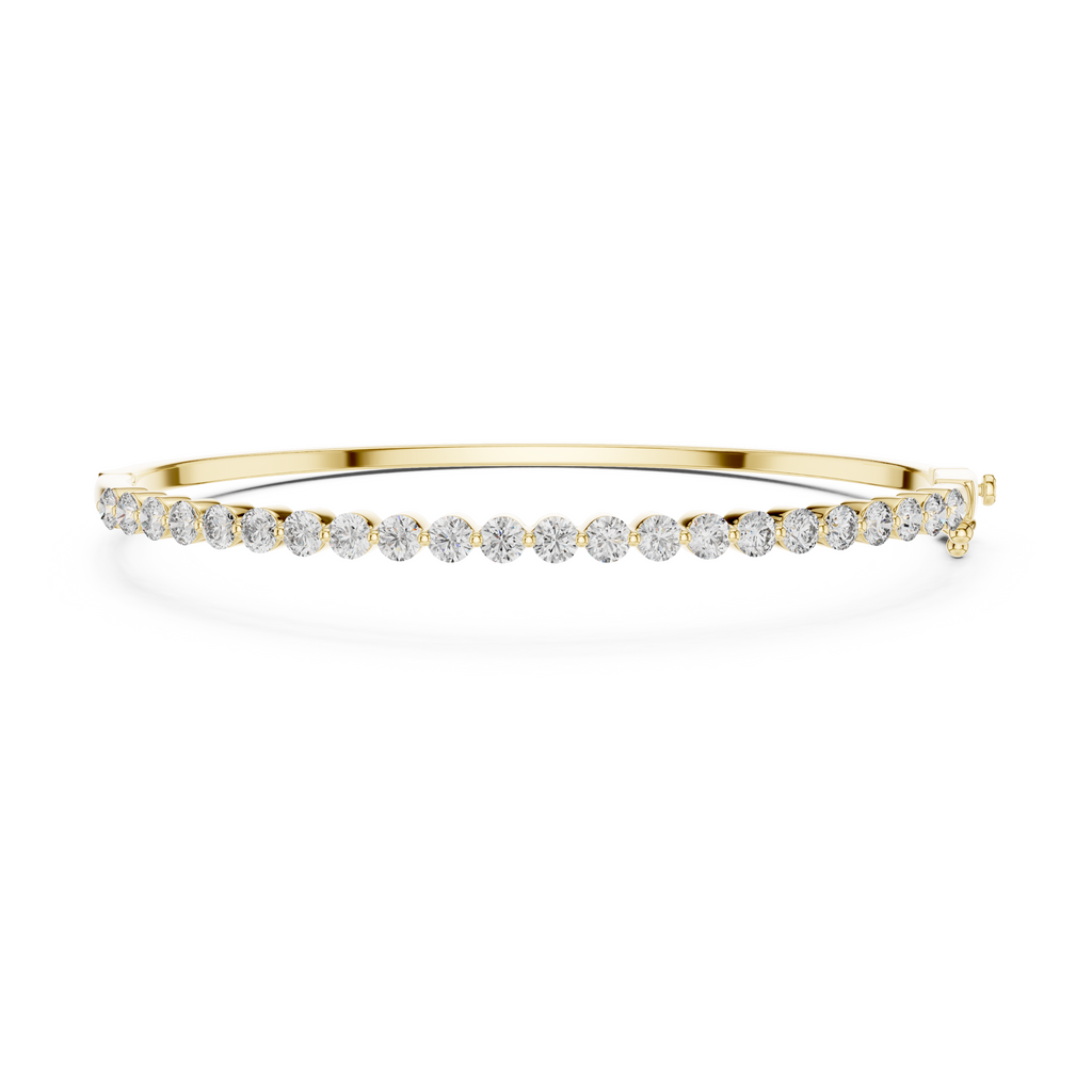 Eternity Lab Grown Diamond Bangle Bracelet