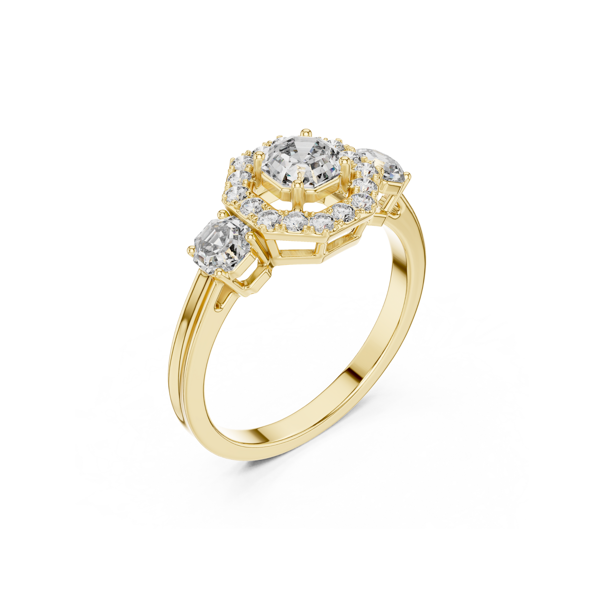 Vintage-Inspired Lab Grown Diamond Ring
