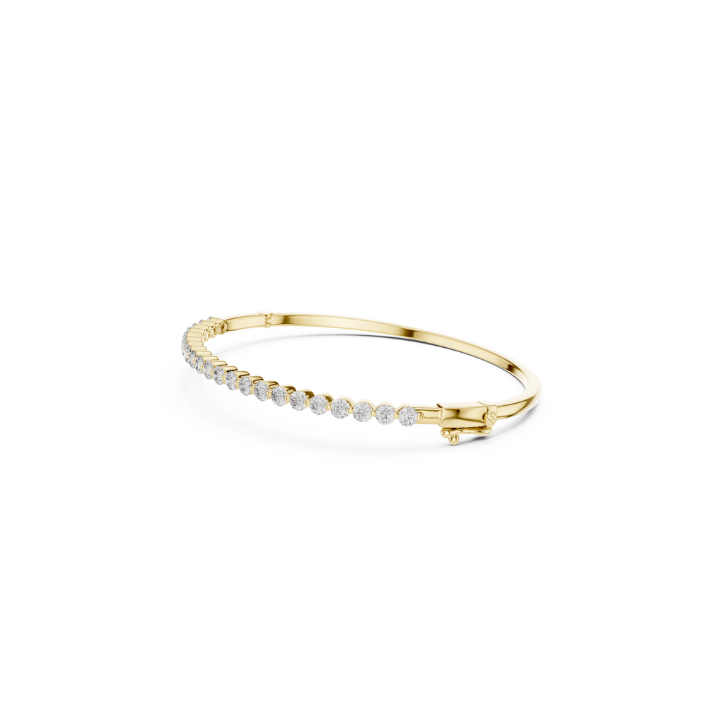 Eternity Lab Grown Diamond Bangle Bracelet