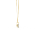 Princess Solitaire Lab Grown Diamond Pendant