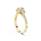 Triad Charming Lab Grown Diamond Ring
