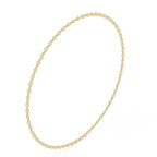 Classic Bezel Set Lab Grown Diamond Necklace