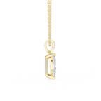 Marquise Cut Solitaire Diamond Pendant