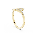 Leaf Lab Grown Diamond Ring