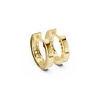 Dainty Diamond Hoop Earring