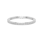 Brilliant Round Lab Grown Diamond Tennis Bracelet