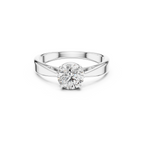 Classic Solitaire Lab Grown Diamond Ring