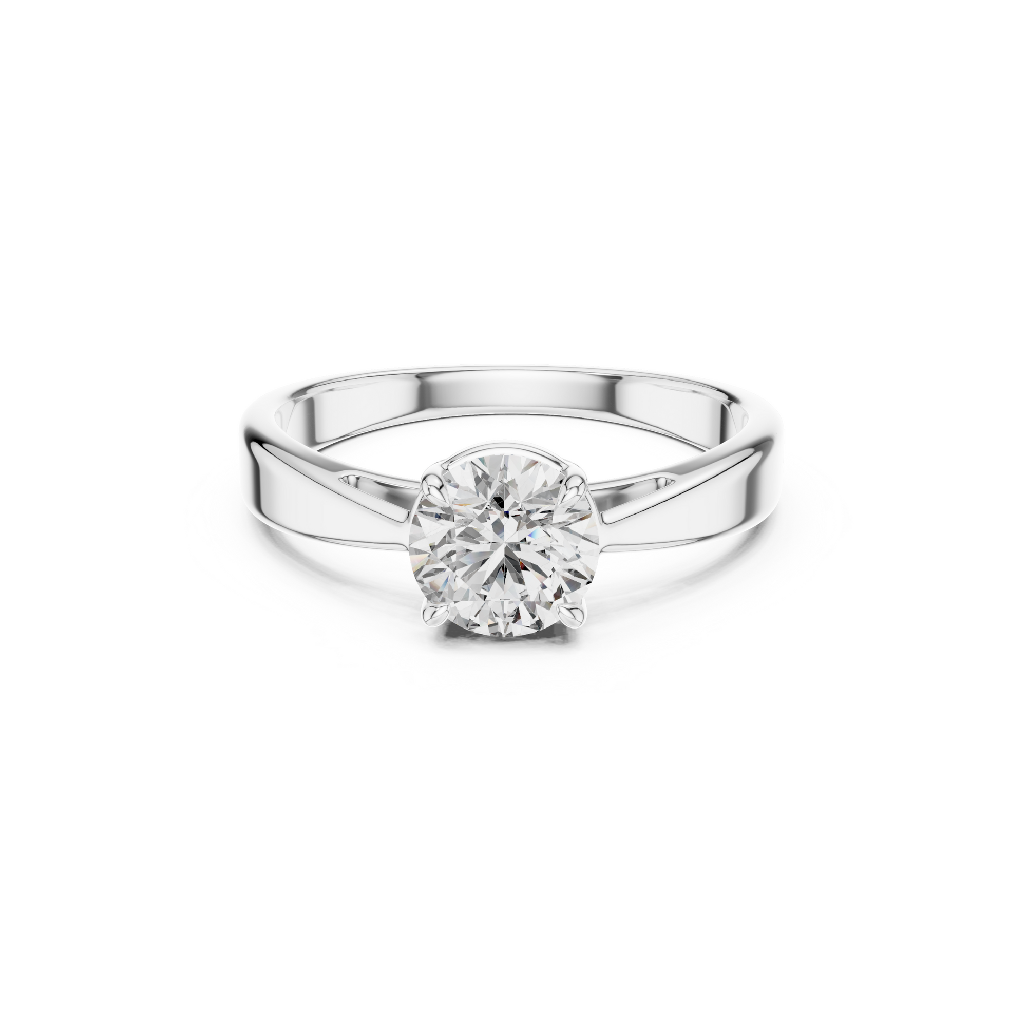 Classic Solitaire Lab Grown Diamond Ring