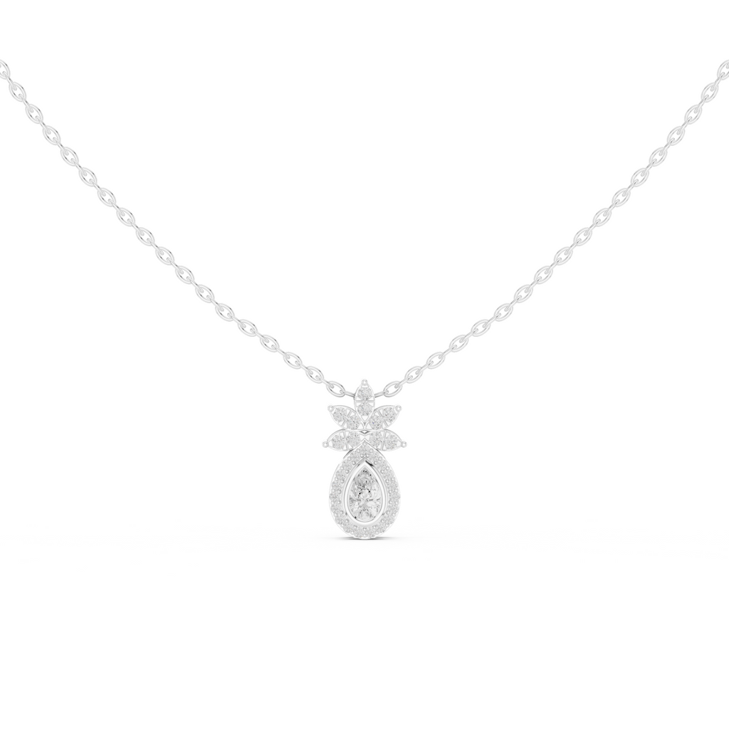 Tropical Lab Grown Diamond Pendant