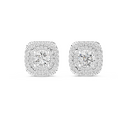 Royal Cushion Lab Grown Diamond Stud