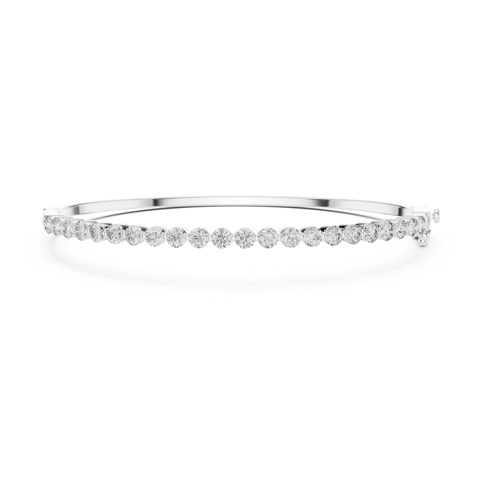 Eternity Lab Grown Diamond Bangle Bracelet
