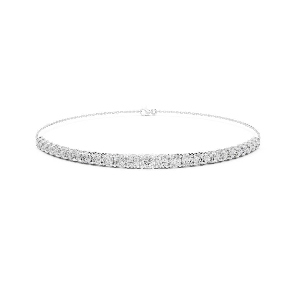 Delicate Lab Grown Diamond Chain Bracelet