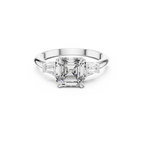 Princess Cut Solitaire Lab grown Diamond Ring