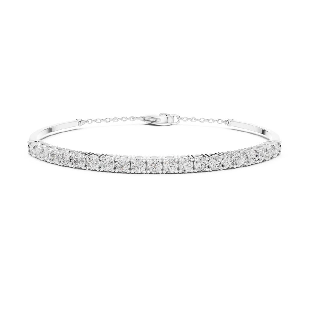 Elegant Lab Grown Diamond Chain Bracelet