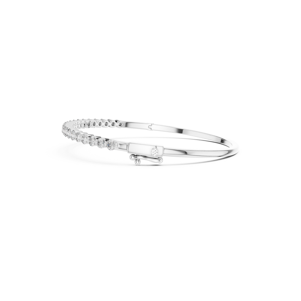 Eternity Lab Grown Diamond Bangle Bracelet