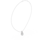 Cushion Cut Solitaire Diamond Pendant