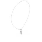 Marquise Cut Solitaire Diamond Pendant