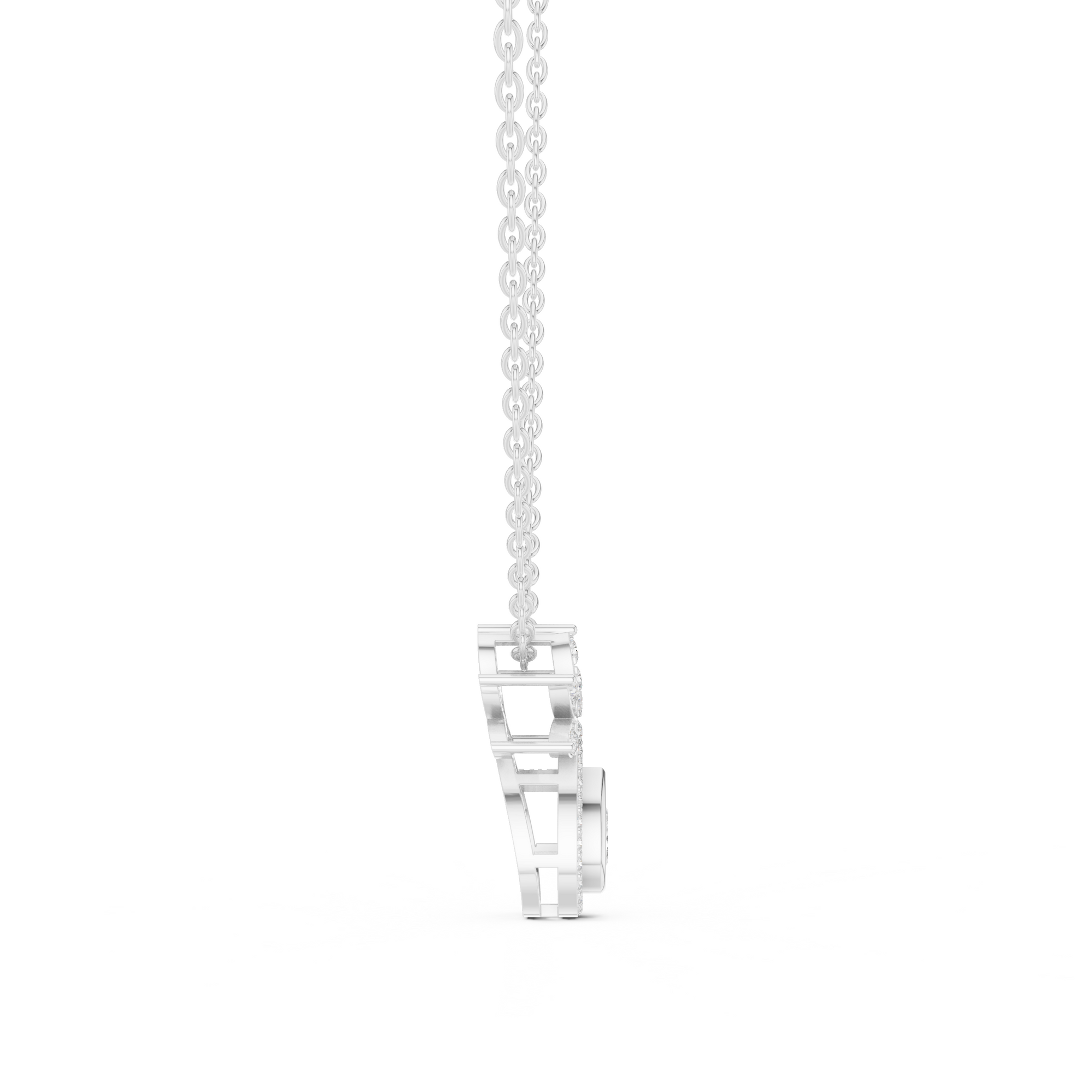 Tropical Lab Grown Diamond Pendant