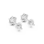 Classic Solitaire Lab Grown Diamond Stud