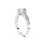 Round Solitaire Diamond Engagement Ring