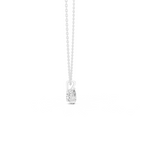 Pear Cut Solitaire Lab Grown Diamond Pendant