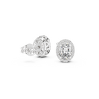 Classic Oval Cut Lab Grown Diamond Earrings