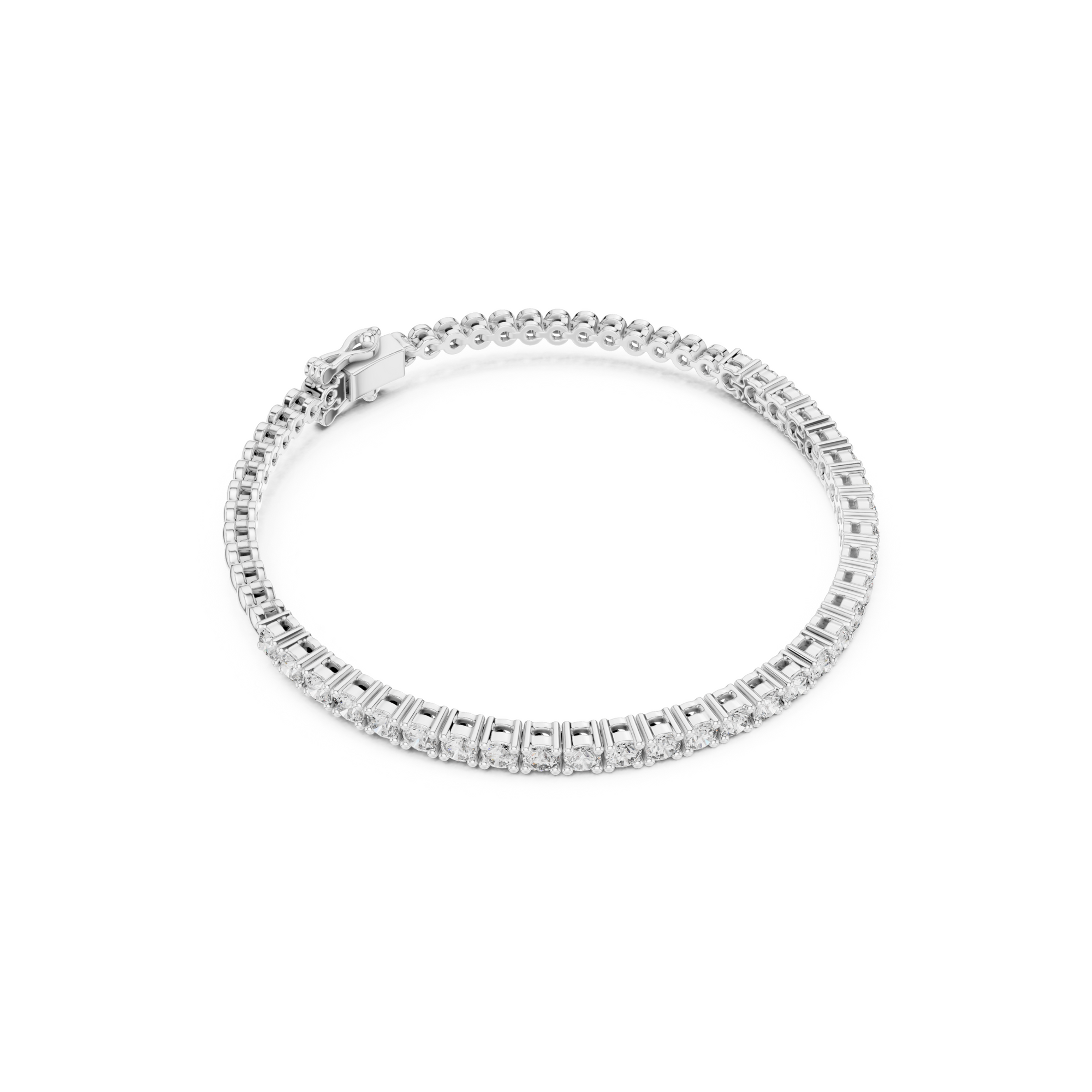 Classic Lab Grown Diamond Tennis Bracelet