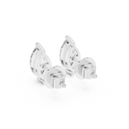 Marquise-Cut Lab Grown Diamond Stud
