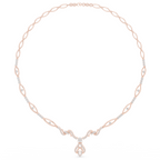 Intricate Vine Design Lab Grown Diamond Necklace