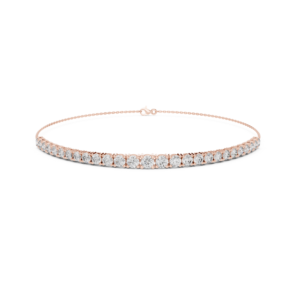 Delicate Lab Grown Diamond Chain Bracelet