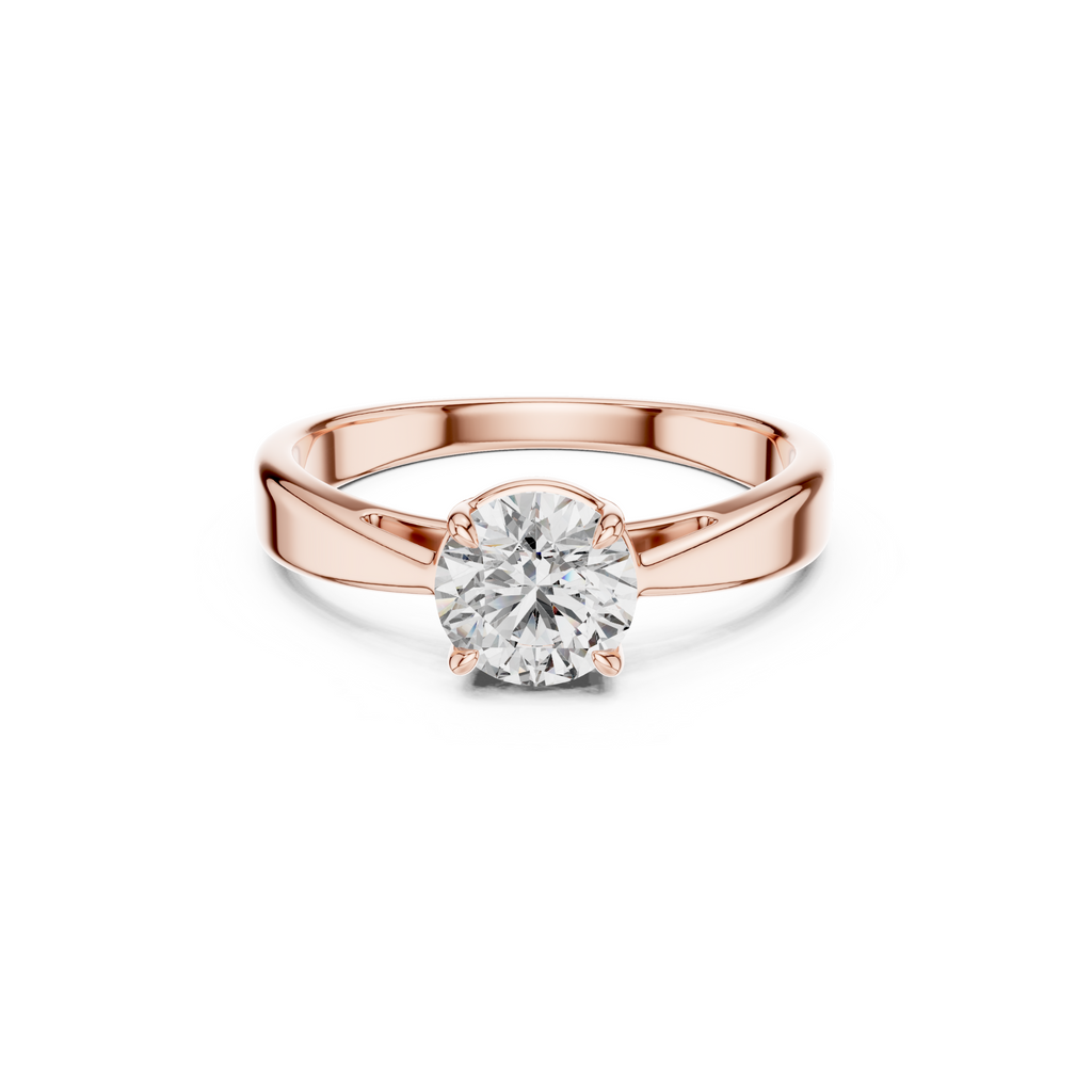 Classic Solitaire Lab Grown Diamond Ring