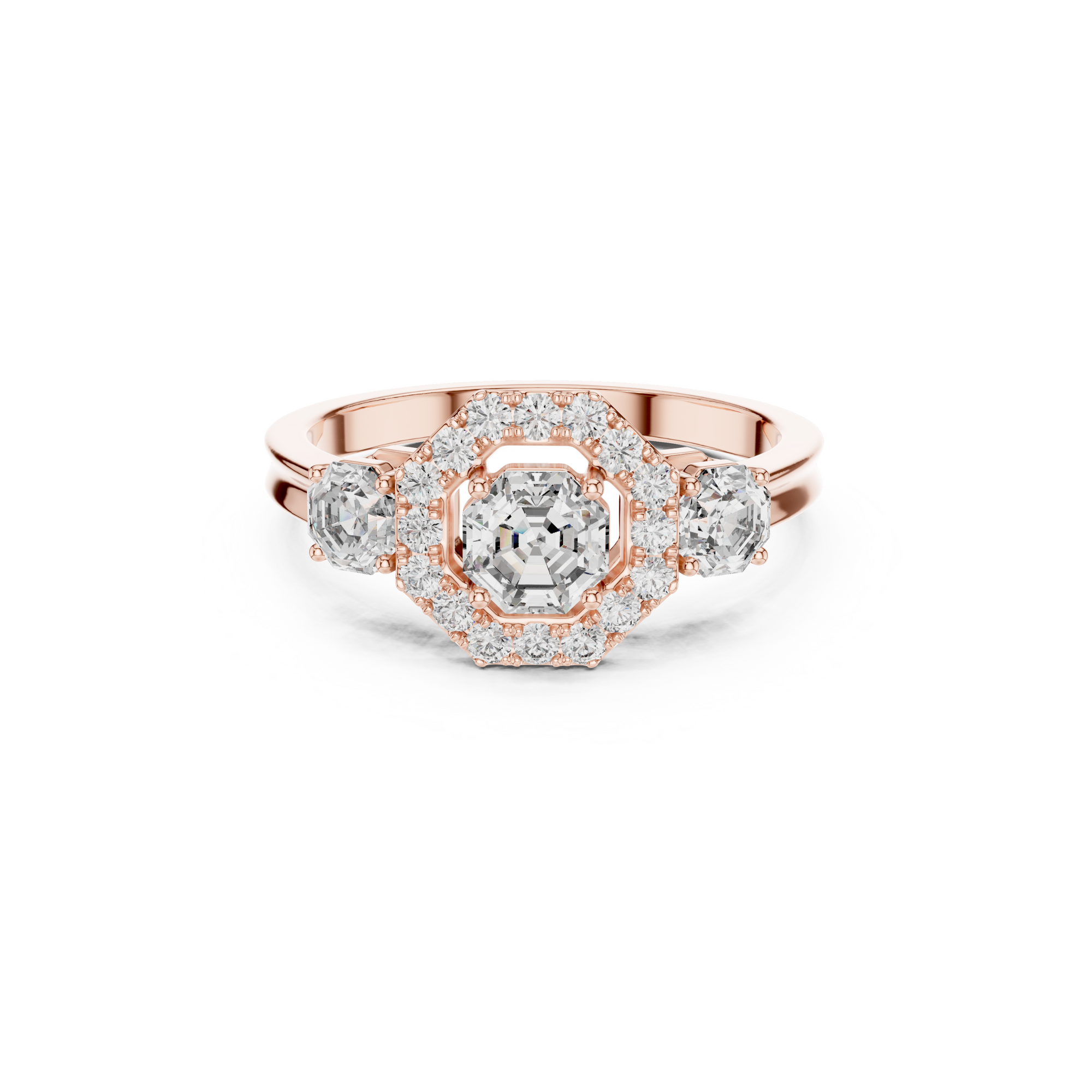 Vintage-Inspired Lab Grown Diamond Ring