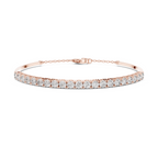 Elegant Lab Grown Diamond Chain Bracelet