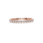 Radiant Cut Lab Grown Diamond Tennis Bracelet