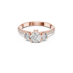 Triad Charming Lab Grown Diamond Ring