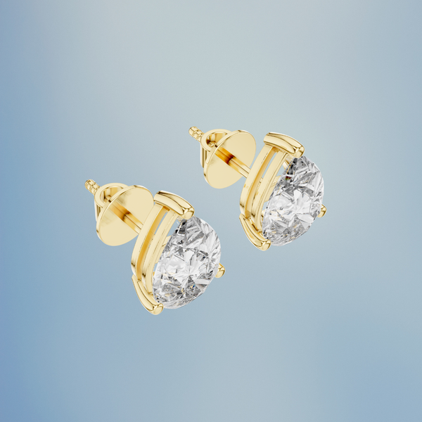 Solitaire Earrings