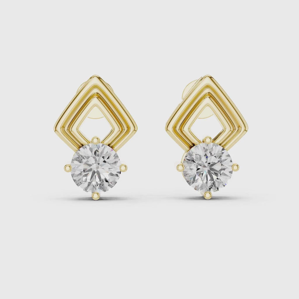 Grace Lab Grown Diamond Stud