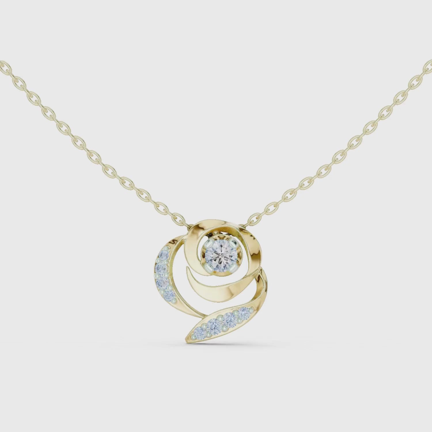 Bloom Lab GrownDiamond Pendant