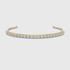 Open Cuff Lab Grown Diamond Bracelet