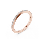 Delicate Lab Grown Diamond  Band